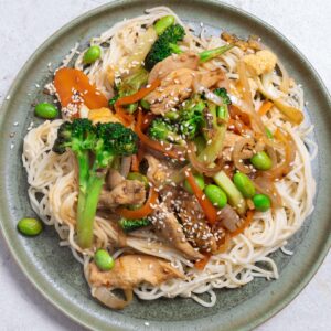 Stir-Fry with Rice Noodles