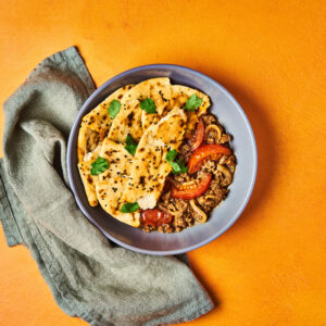 Indian Rogan Josh with Garlic Naan